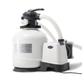 intex 3000 gph above ground pool sand filter pump with automatic timer (used)