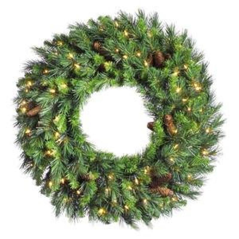 Vickerman 60" Cheyenne Pine Wreath 40 Cones 860T - A801060
