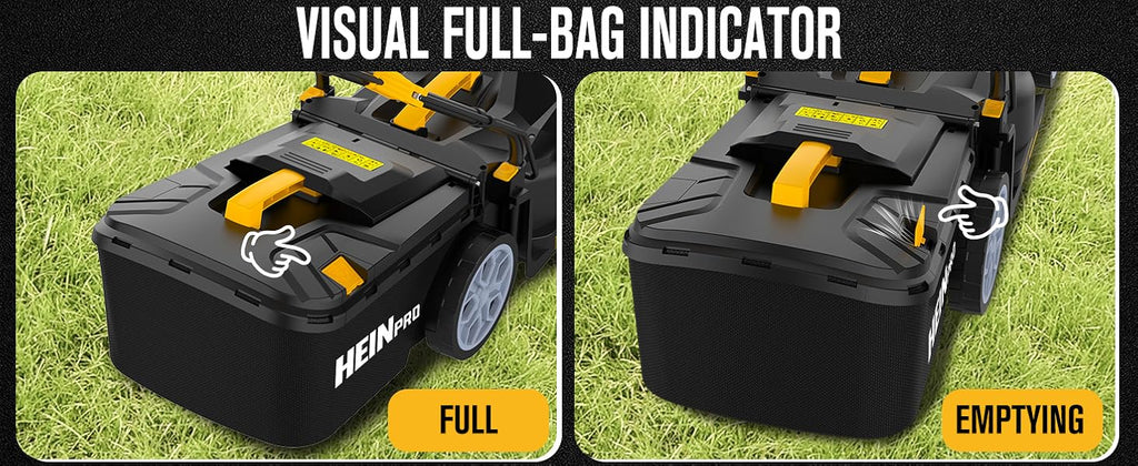 Cordless Lawn Mower Compatible with Dewalt 20V MAX Battery | 14", 2-in-1 Brushless Electric Lawn Mower for Small Yards, Push Mowers with 5-Position Height Adjustment, Black (Tool Only)
