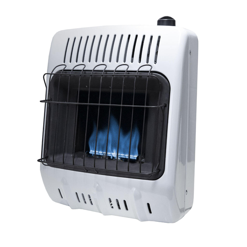 10,000 BTU Vent Blue Flame Natural Gas Heater