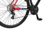 Schwinn Millsaps Road Bike, 700c wheels, 14 speeds, black / red, cyclocross