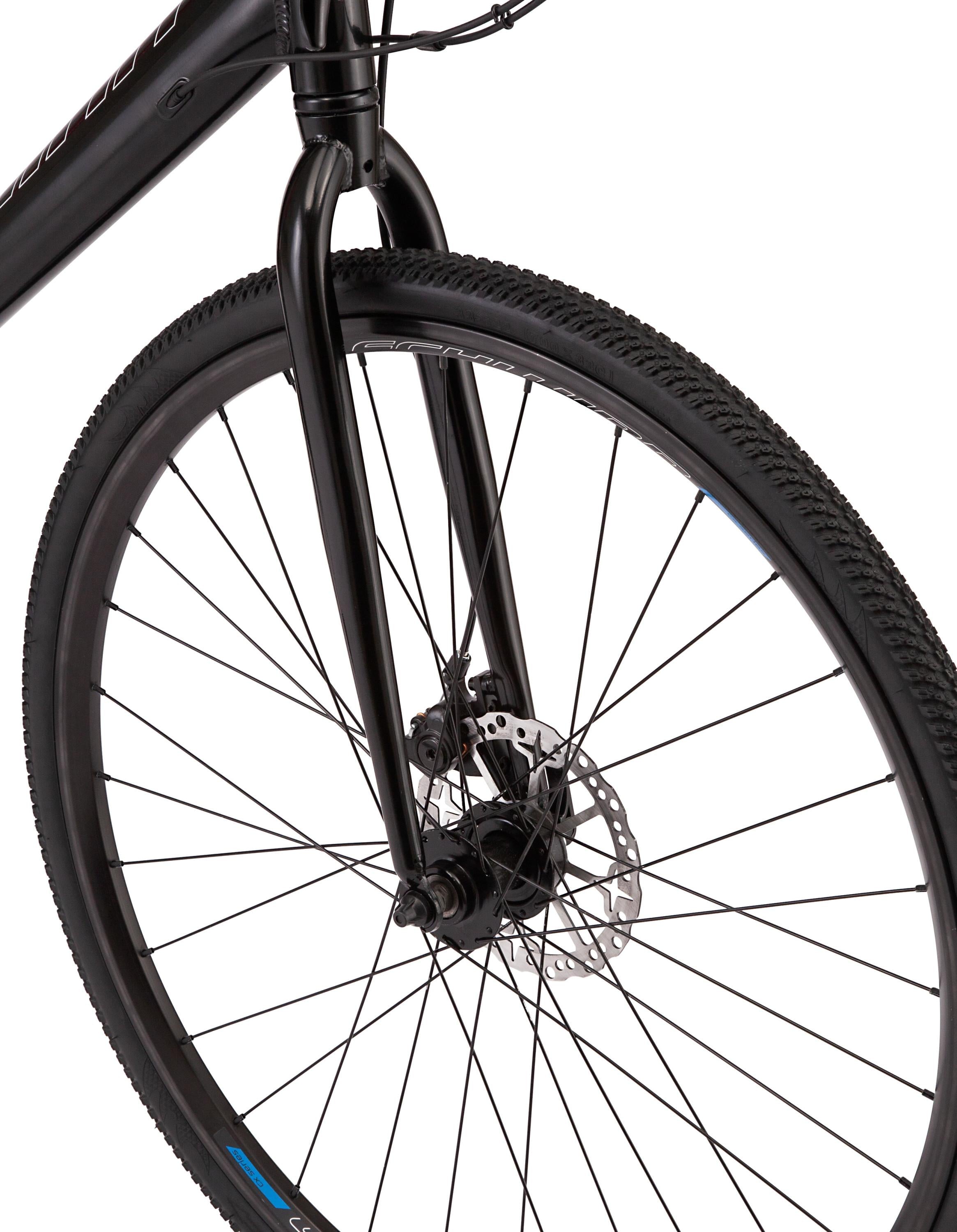 Schwinn Millsaps Road Bike, 700c wheels, 14 speeds, black / red, cyclocross