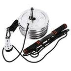 Fitness Pulley Cable System DIY Loading Pin Lifting Triceps Rope Machine Workout Adjustable Length Home Gym Sport Accessories