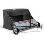 Lawn Sweeper 50 Inch 26 Cu. Ft. Collapsible Hopper 3-Position Hitch Adjustment