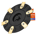 【Cut More Efficiently】 Blade Discs + 6 Pcs Blades Compatible with  Sileno City 400 600 / McCulloch ROB S400 S500 S600 S800, Robotic Lawn Mower Blade Disc