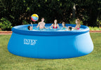 intex 15' x 4? inflatable pool, ladder, pump and hydrotools chlorine dispenser