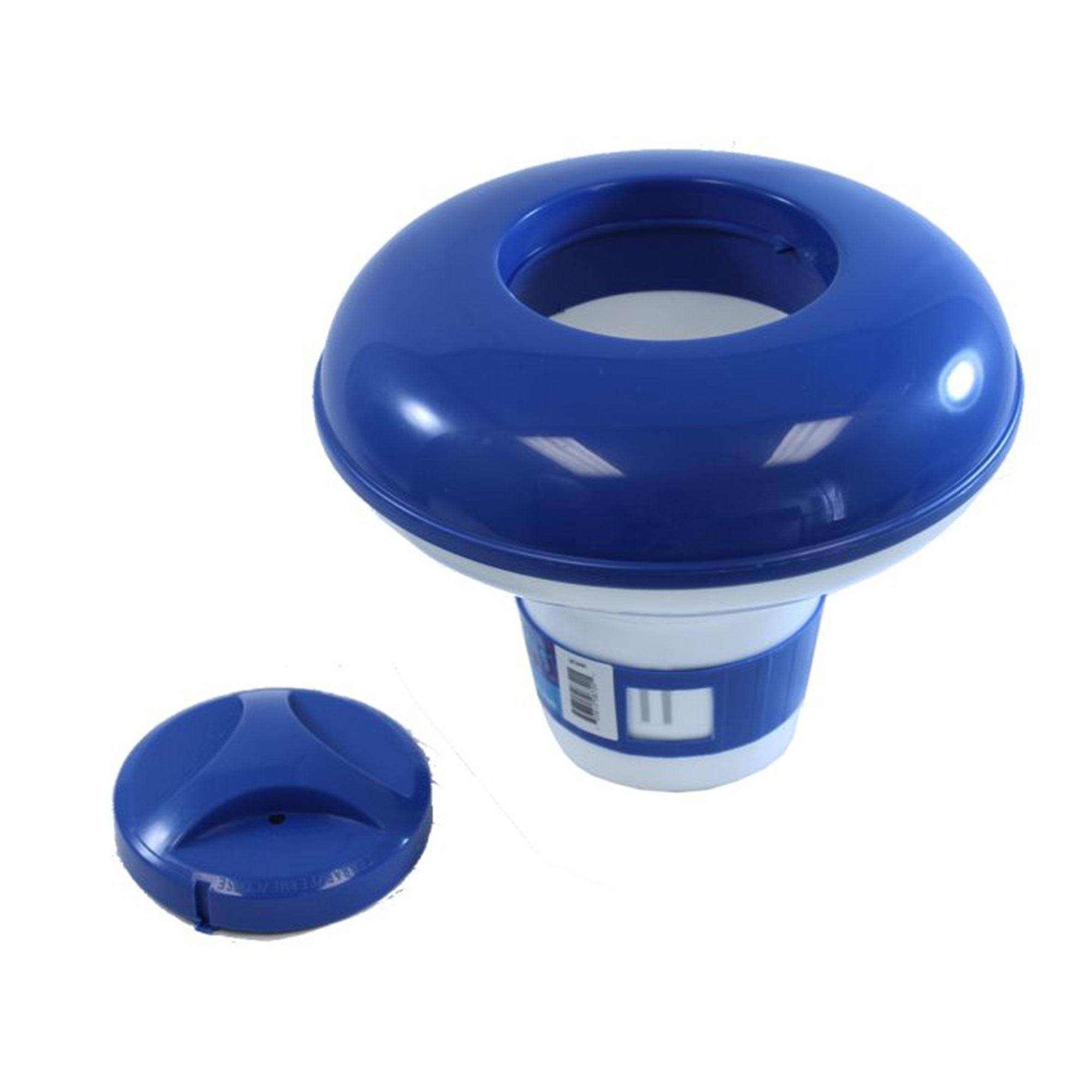 intex 15' x 4? inflatable pool, ladder, pump and hydrotools chlorine dispenser