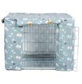 Lords &amp; Labradors Country Park Oilcloth Dog Crate Cover to fit Midwest iCrate and Similar Sized Dog Cages