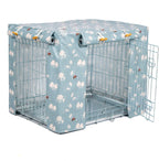 Lords &amp; Labradors Country Park Oilcloth Dog Crate Cover to fit Midwest iCrate and Similar Sized Dog Cages