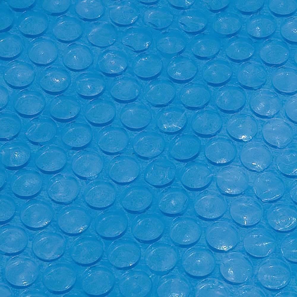 intex 18 foot round easy set blue vinyl solar cover for swimming pools (2 pack)
