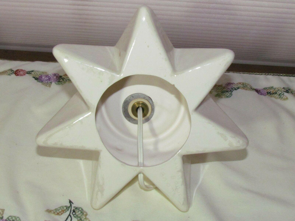 White Ceramic Christmas Tree Atlantic Mold  22 3/4" Tall