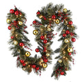 9 ft. Dakota Garland with 70 Clear Lights