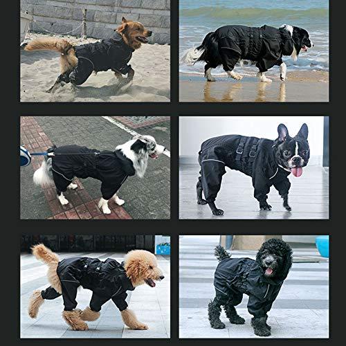 Dog Pet Coat,Warm Outfit Clothes,Waterproof Windproof Four Legs Dog Jackets,Cozy Dog Apparel for Small Medium LarDogs