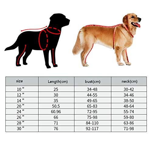 Dog Pet Coat,Warm Outfit Clothes,Waterproof Windproof Four Legs Dog Jackets,Cozy Dog Apparel for Small Medium LarDogs
