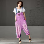 Women Summer Pockets Fashion embroidered Jumpsuits