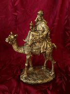 Three kings three wise men Christmas decor each approx 13 1/2" x 91/2" x 5" rare