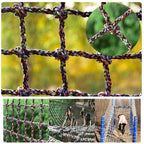 Children's Outdoor Climbing Net Soccer Field Fence Net Cargo Protection Rope Net Truck Trailer Net Restaurant Ceiling Decoration Net Rope 16mm Thick Mesh 15cm