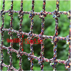 Children's Outdoor Climbing Net Soccer Field Fence Net Cargo Protection Rope Net Truck Trailer Net Restaurant Ceiling Decoration Net Rope 16mm Thick Mesh 15cm