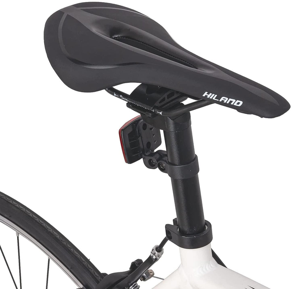 Hiland Road Bike Aluminum Frame 700c Racing Bike with 14 Speeds Drivetrain