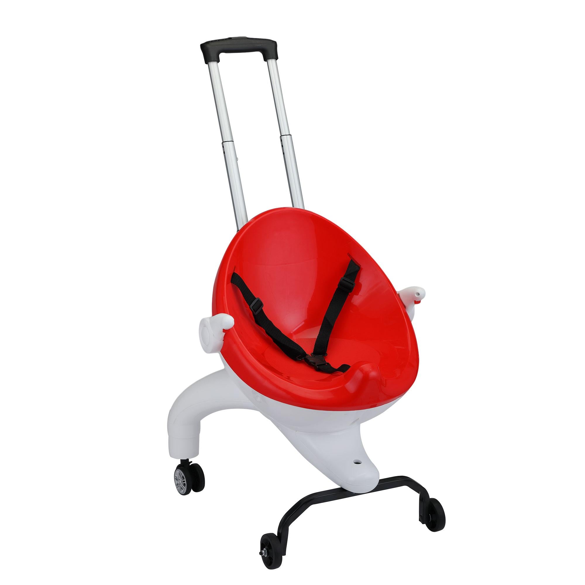 Private Jungle Ride On Cars, Kids Stroller Tricycle with Adjustable Push Handle
