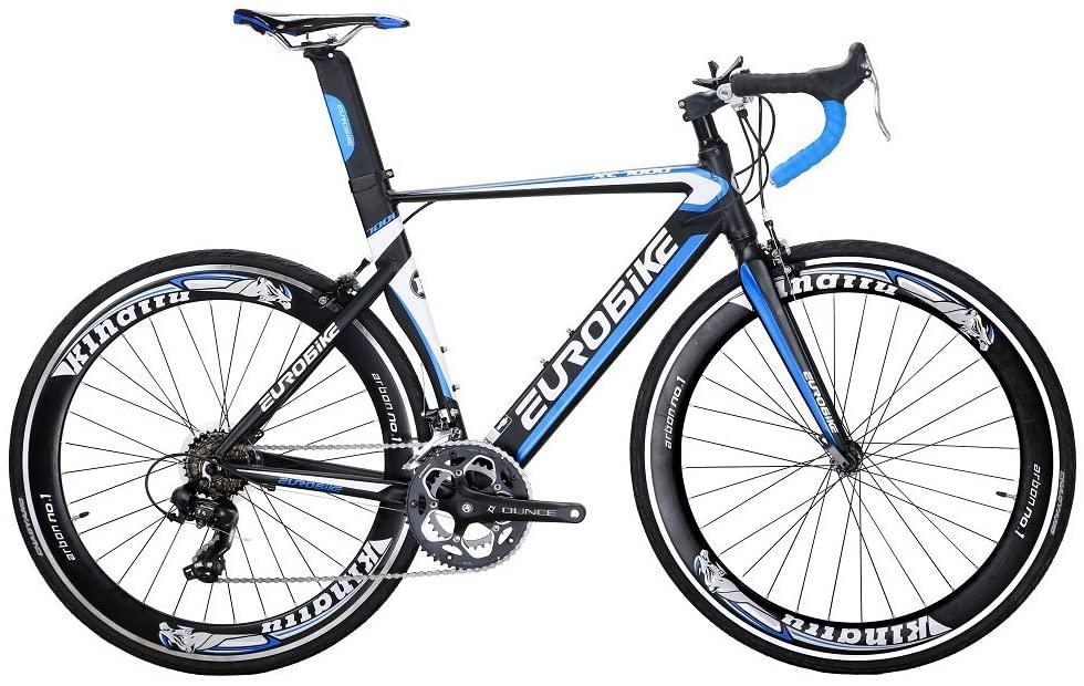 EUROBIKE Road Bike XC7000 14 Speed Bike Light Aluminum Frame 700C Bicycle