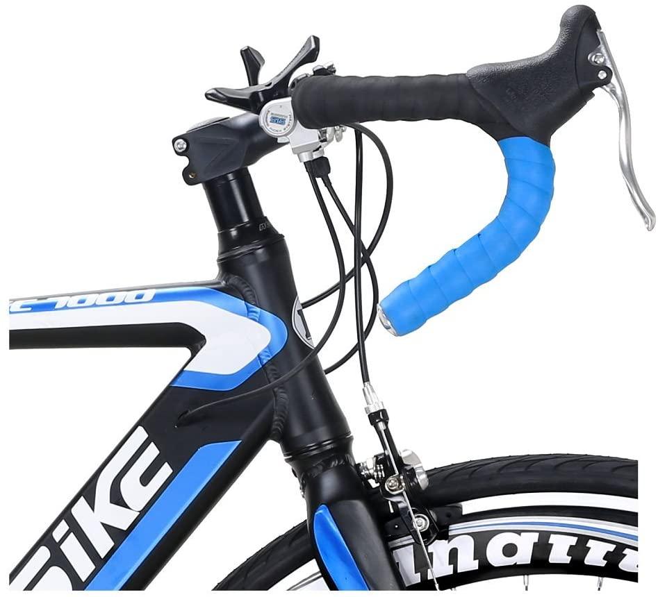EUROBIKE Road Bike XC7000 14 Speed Bike Light Aluminum Frame 700C Bicycle