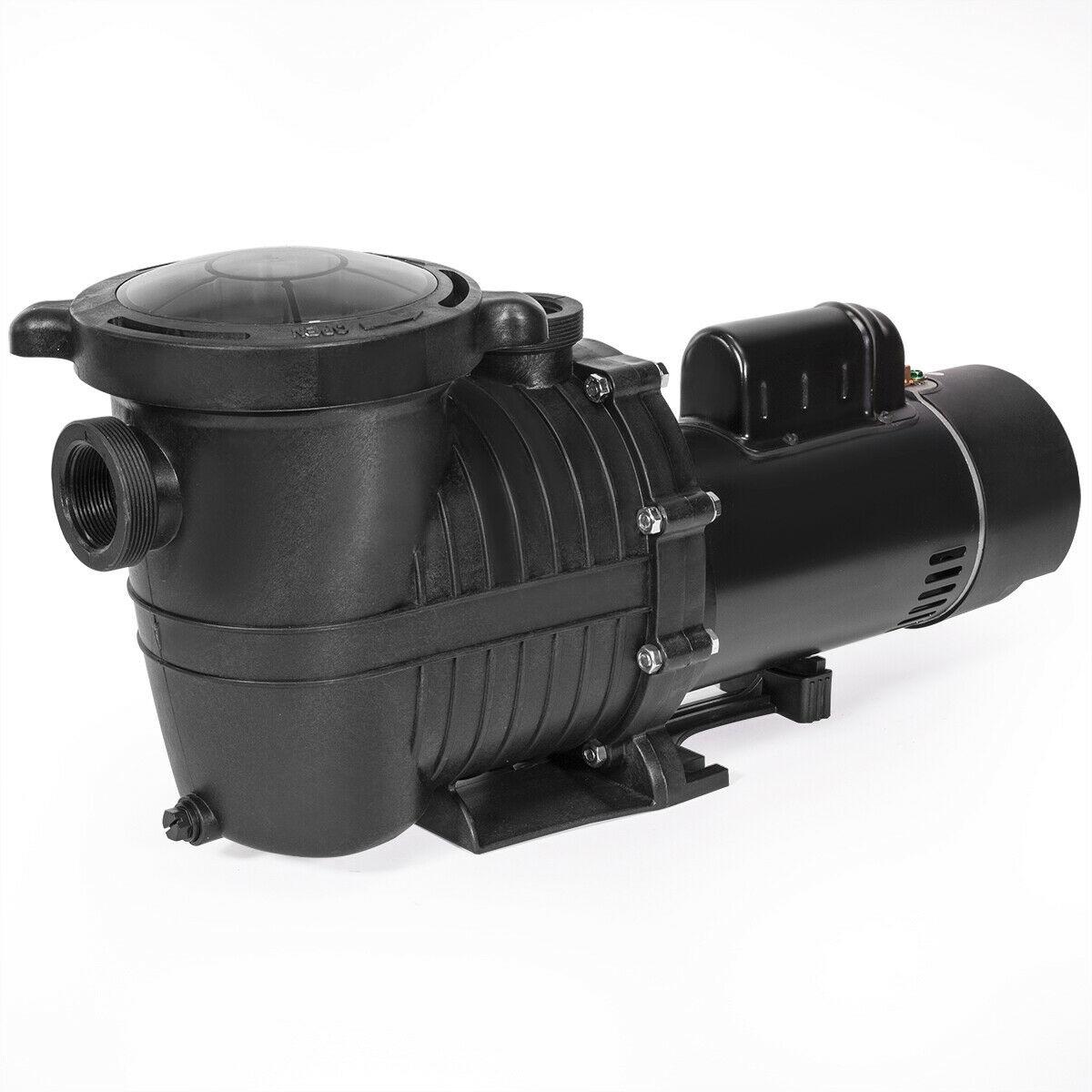 dual speed 2hp high-flo inground swimming pool pump energy saving