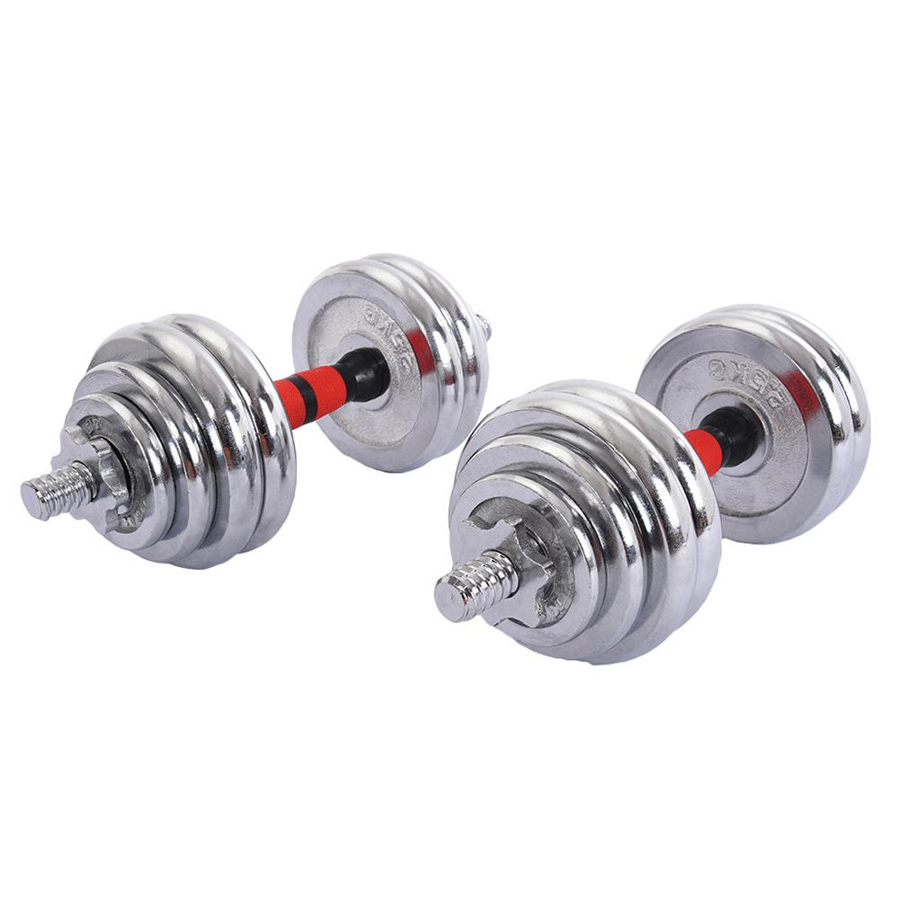 Transer 1Pair Adjustable Dumbbells 66LB Dumbbell Set With Connector Options Convertible To Barbell Multi-Function Equipment for Home Gym Indoor Use