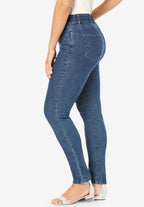 tummy-control skinny jeans