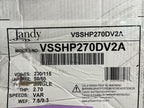 jandy vsshp270dv2a 115/230v 50/60hz variable speed pump new open box