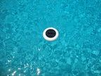 solar powered pool ionizer | led on/off | kills algae | covers up to 35,000 gal