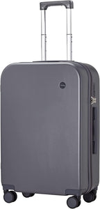 Carry on Luggage, Mixi Suitcase Spinner Wheels Luggage Hardshell Lightweight Rolling Suitcases PC with Cover &amp; TSA Lock for Business Travel