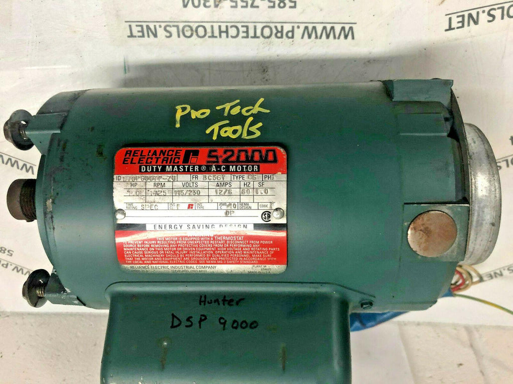 Reliance Electric S2000 Hunter Wheel r 129-174-2 Motor 230V 1PH 60HZ P278