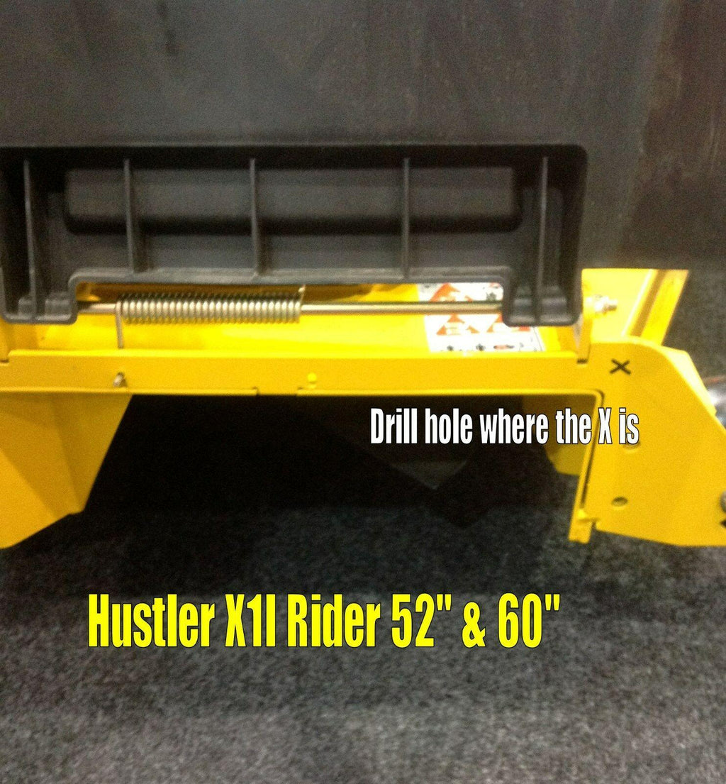 Stainless Steel Grass Catcher for X1I Rider 52" & 60" 4.4 cf.- RMM-EXS4