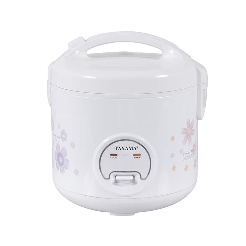 Automatic Rice Cooker & Food Steamer 10 Cup, White (TRC-10RS)
