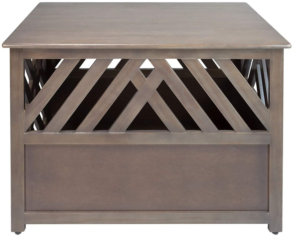 Hot Sale! Dog Pet Crate Wooden End Table Medium Puppy Bed CaKennel
