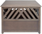 Hot Sale! Dog Pet Crate Wooden End Table Medium Puppy Bed CaKennel
