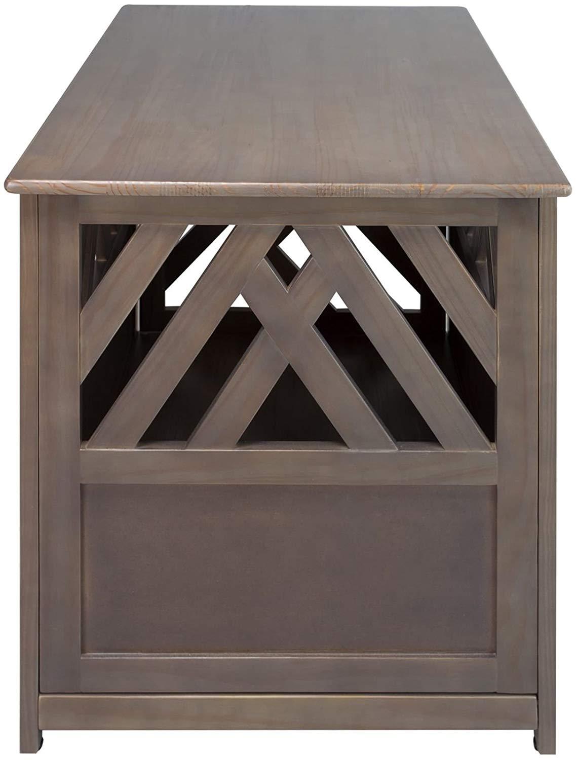 Hot Sale! Dog Pet Crate Wooden End Table Medium Puppy Bed CaKennel