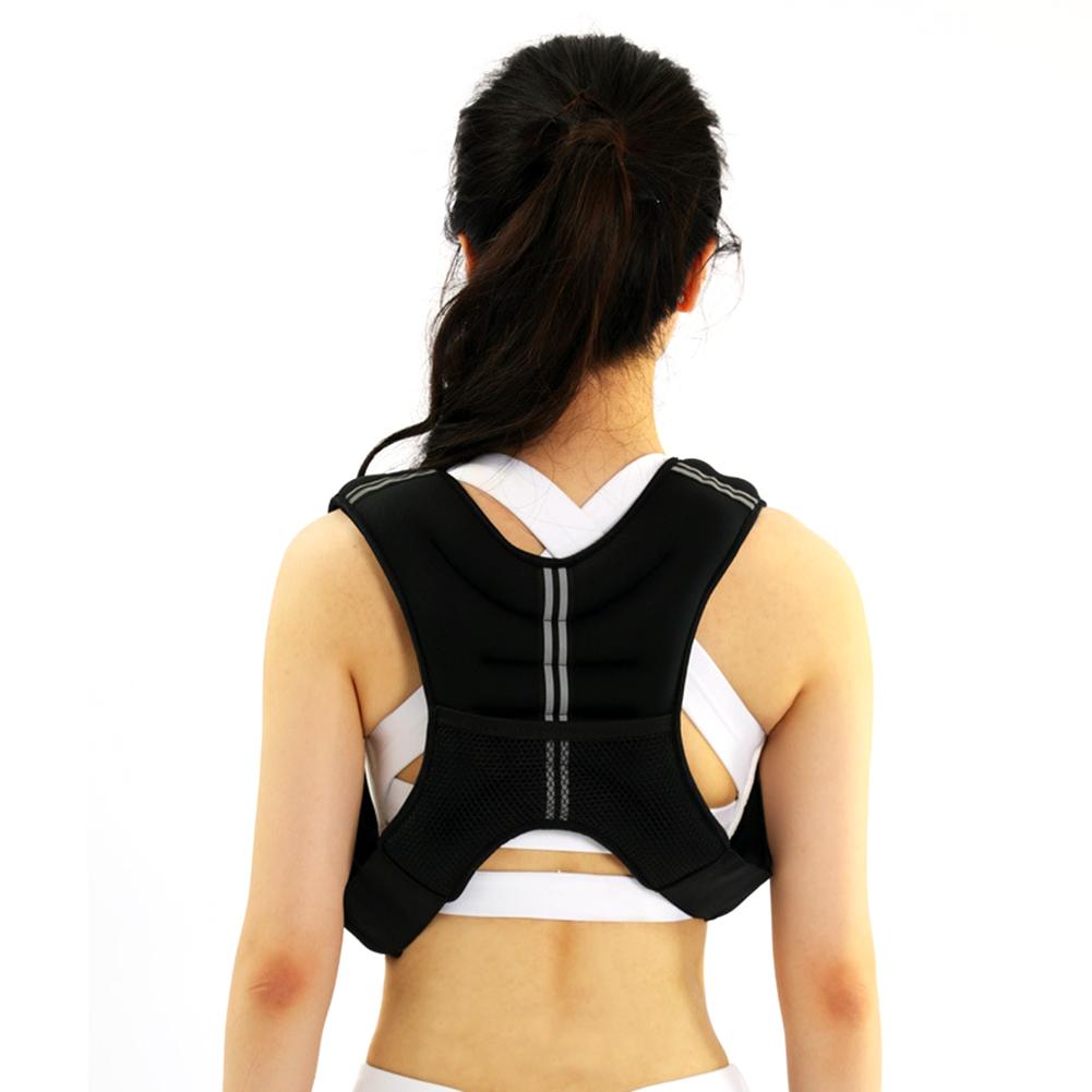 Sport Weighted Vest Reflective Comfortable Body Fitness Workout Equipment for Men Women Kids 5KG