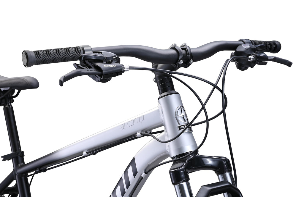 Schwinn AL Comp mountain bike, 21 speeds, 27.5-inch wheels, grey