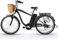 26" City Electric Bicycle Assisted Bicycle for Men with Removable 36V 10A LarCapacity Lithium Battery Ebike and Charger