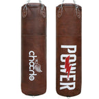 Cowhide Leather Punch Bag Punching kick Boxing Gloves Punchbag Heavy Bags MMA