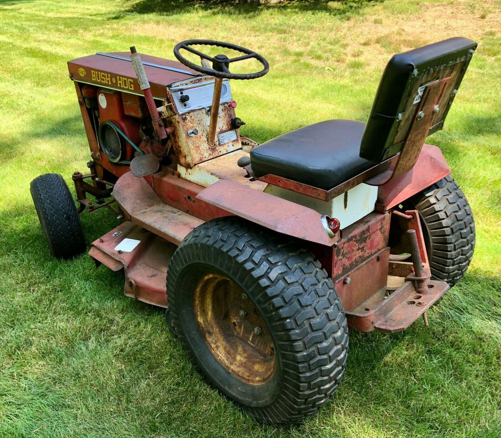 Vintage Hog V-4-7 Garden Tractor Antique  Hog Riding Lawn Mower
