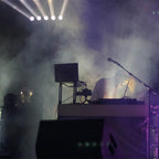 Chauvet FLEX DMX Fog Machine w/ Water Based Smoke Fog Haze Machine Fluid(2 Pack)