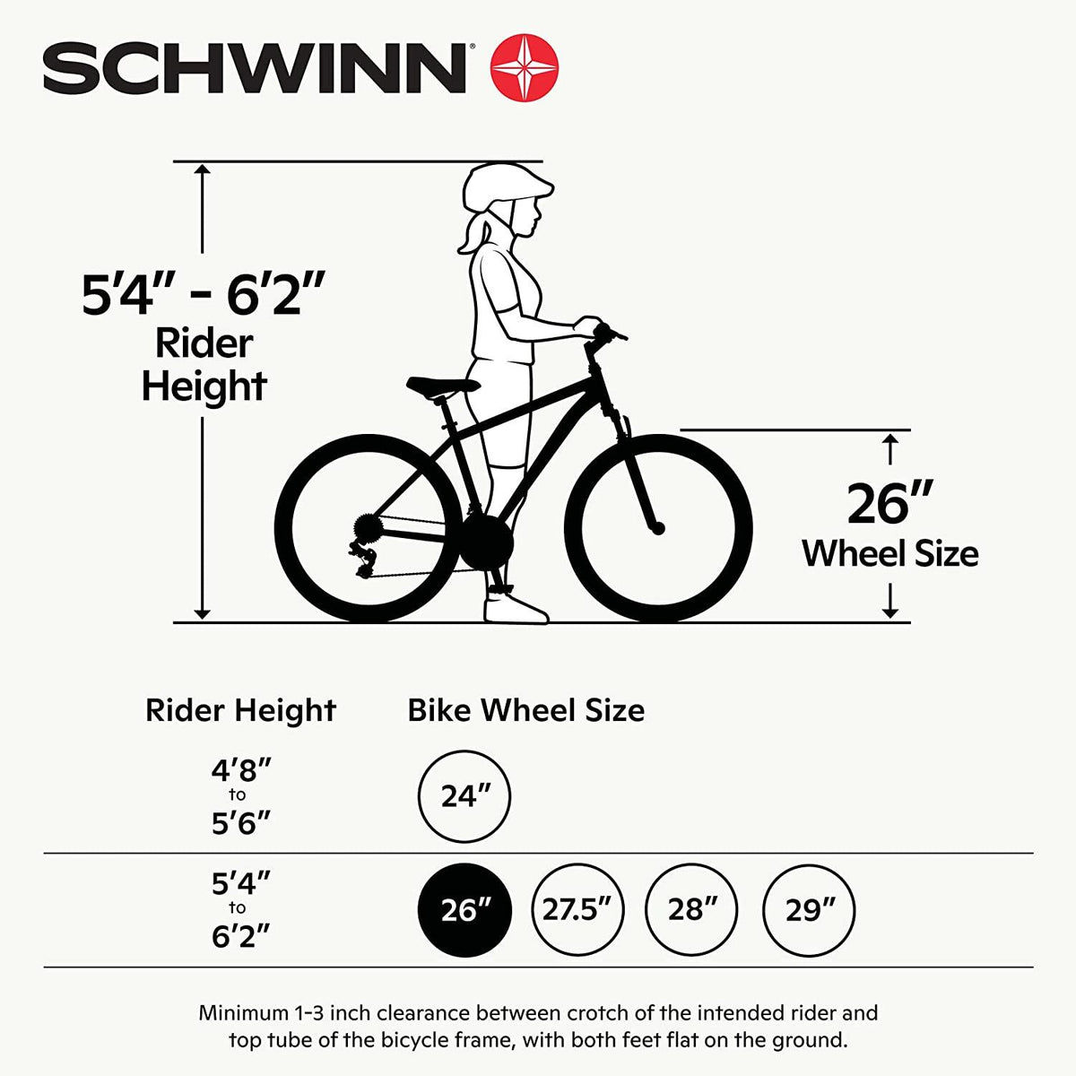 Schwinn High Timber Youth/Adult Mountain Bike, Steel Frame, 26-Inch Wheels, 21 Speed, White/Blue