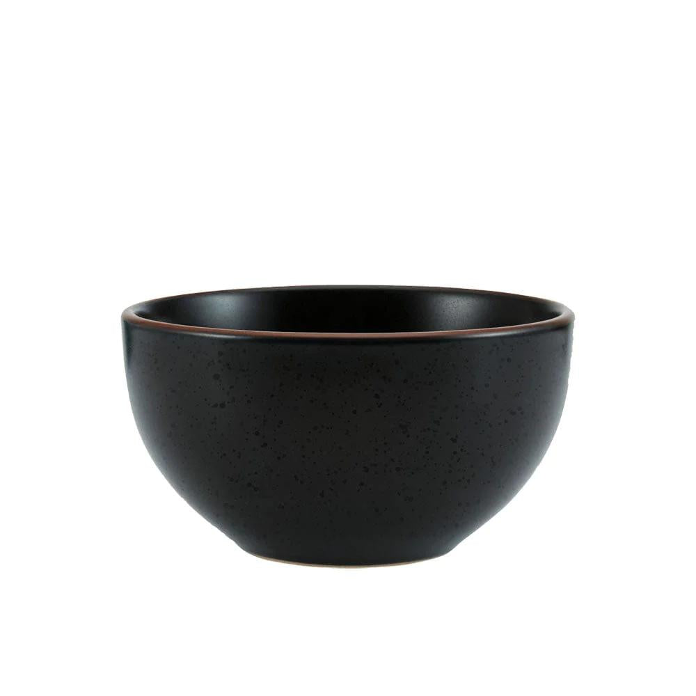 Hunter Black 16 Piece Dinnerware Set, Service for 4