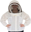 ultra breeze large beekeeping jacket with veil, 1-unit, white