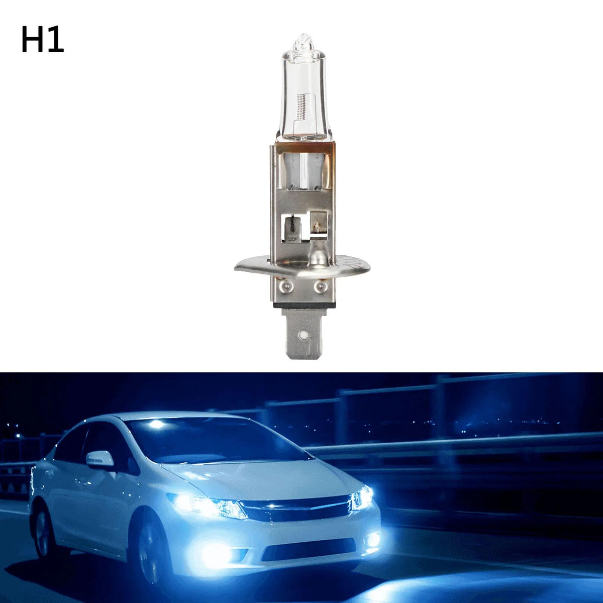 For GE General Lighting Halogen Headlight 50310/1U H1 12V55W P14.5S Generic
