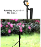 BBGS Drip Irrigation Kit, DIY Drip Irrigation System 360°Rotating Drippers, Sprayers Automatic Greenhouse Garden Sprinkler System (Color : Style 2)