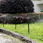 BBGS Drip Irrigation Kit, DIY Drip Irrigation System 360°Rotating Drippers, Sprayers Automatic Greenhouse Garden Sprinkler System (Color : Style 2)